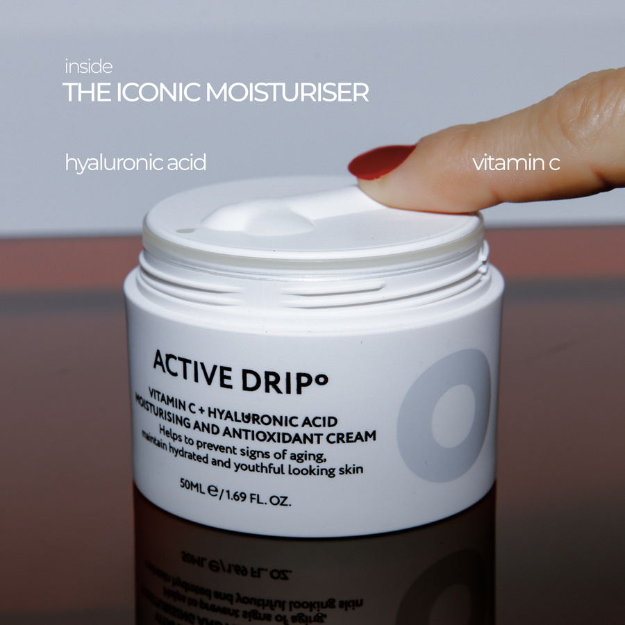 Key ingredients in Active Drip Iconic Moisturiser
