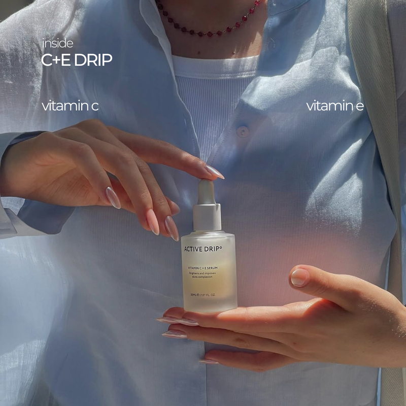 Key ingredients in Active Drip C + E Drip serum